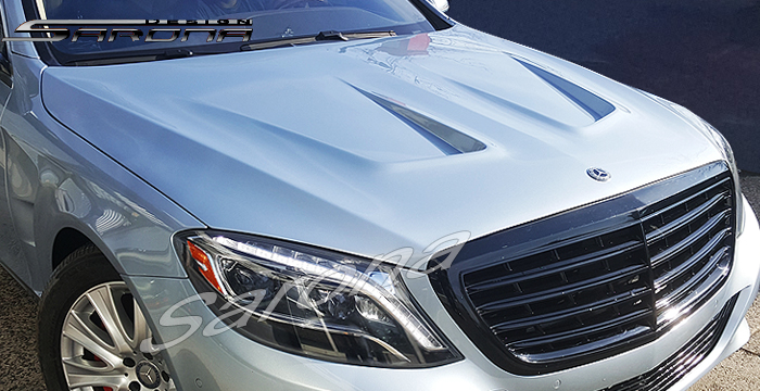 Custom Mercedes S Class  Sedan Hood (2014 - 2020) - $1490.00 (Part #MB-025-HD)